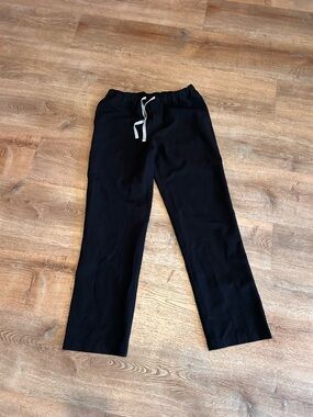 Figs Men's Black Drawstring Jogger Pants